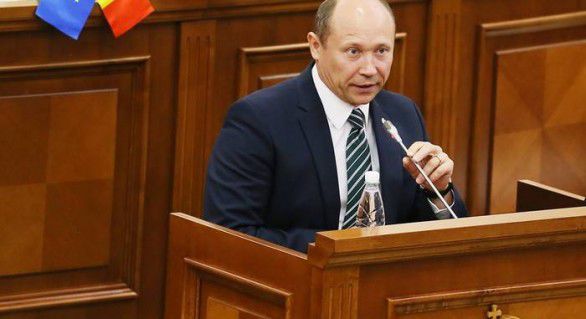 Președintele interimar al formațiunii, Valeriu Streleț