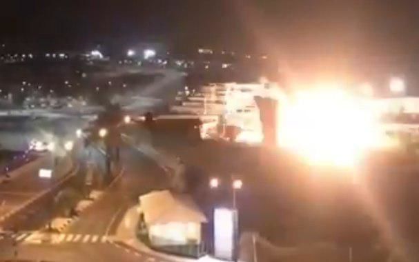В своём Twitter-аккаунте военные опубликовали видео уничтожения штаб-квартиры военной разведки ХАМАС в Газе.