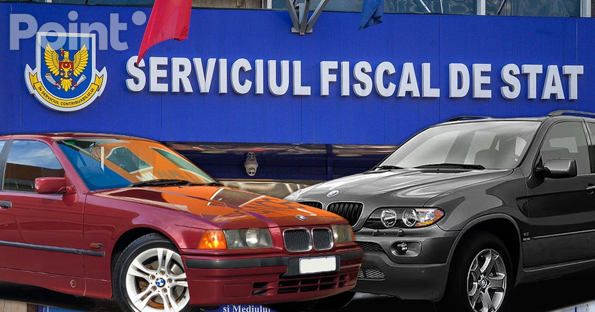 Serviciul Fiscal de Stat scoate la vânzare bunuri confiscate, inclusiv automobile.
