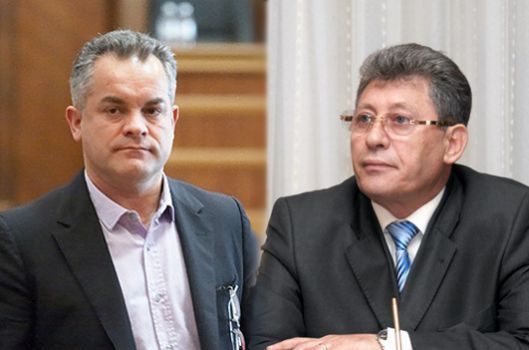 Vlad Plahotniuc și Mihai Ghimpu, doi din membrii Consiliului Majorității Parlamentare: Foto: infobiz.md