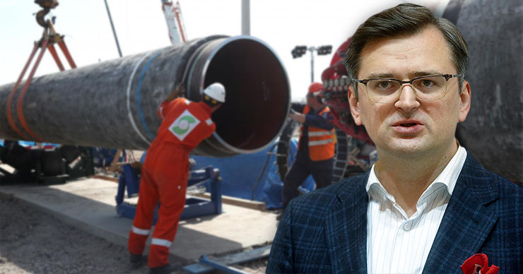 Глава МИД Украины Дмитрий Кулеба потребовал обменять "Северный поток – 2" на Крым. Коллаж Point.md.