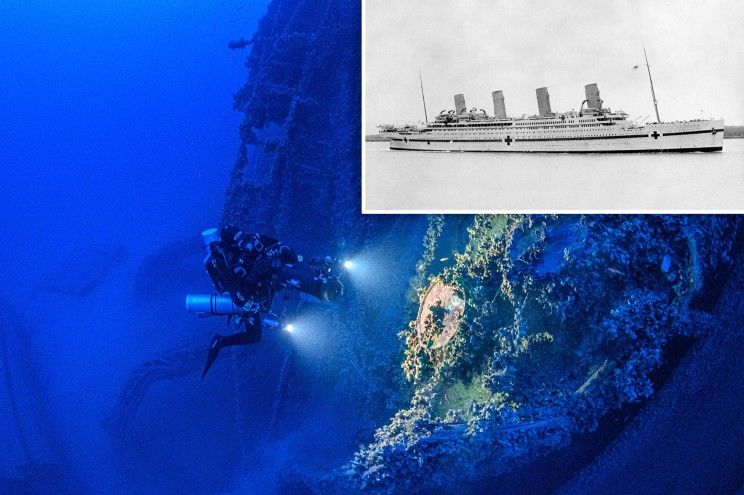 Фотограф показал затонувшую «сестру» «Титаника» во всех подробностях.