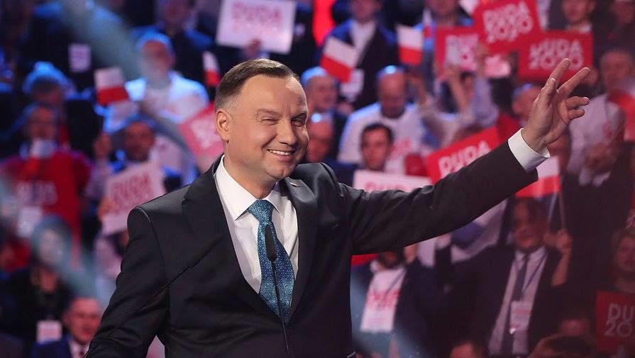 Дуда переизбран президентом Польши на второй срок.