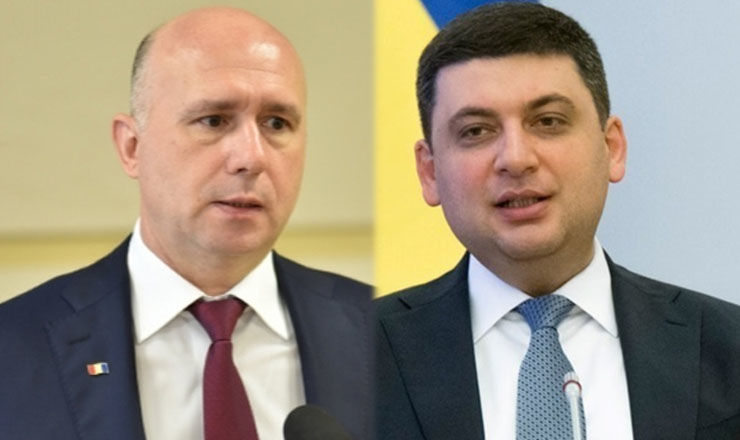 Павел Филип пригласил Владимира Гройсмана в Молдову для участия в праздновании 25-летия независимости РМ.