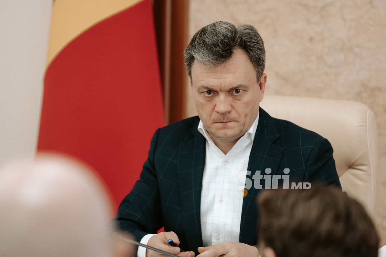 Премьер-министр Молдовы Дорин Речан.  