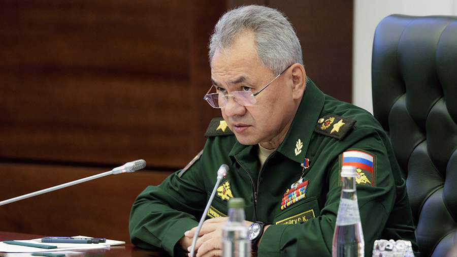 Министр обороны РФ Сергей Шойгу.
