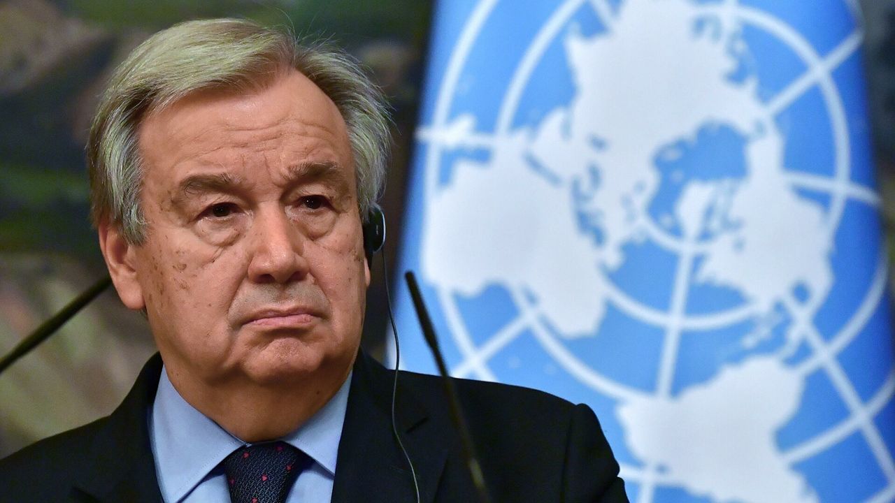 Генеральный секретарь ООН Антониу Гутерриш.