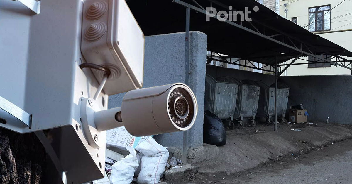 В Бельцах установят видеокамеры на мусорных площадках.