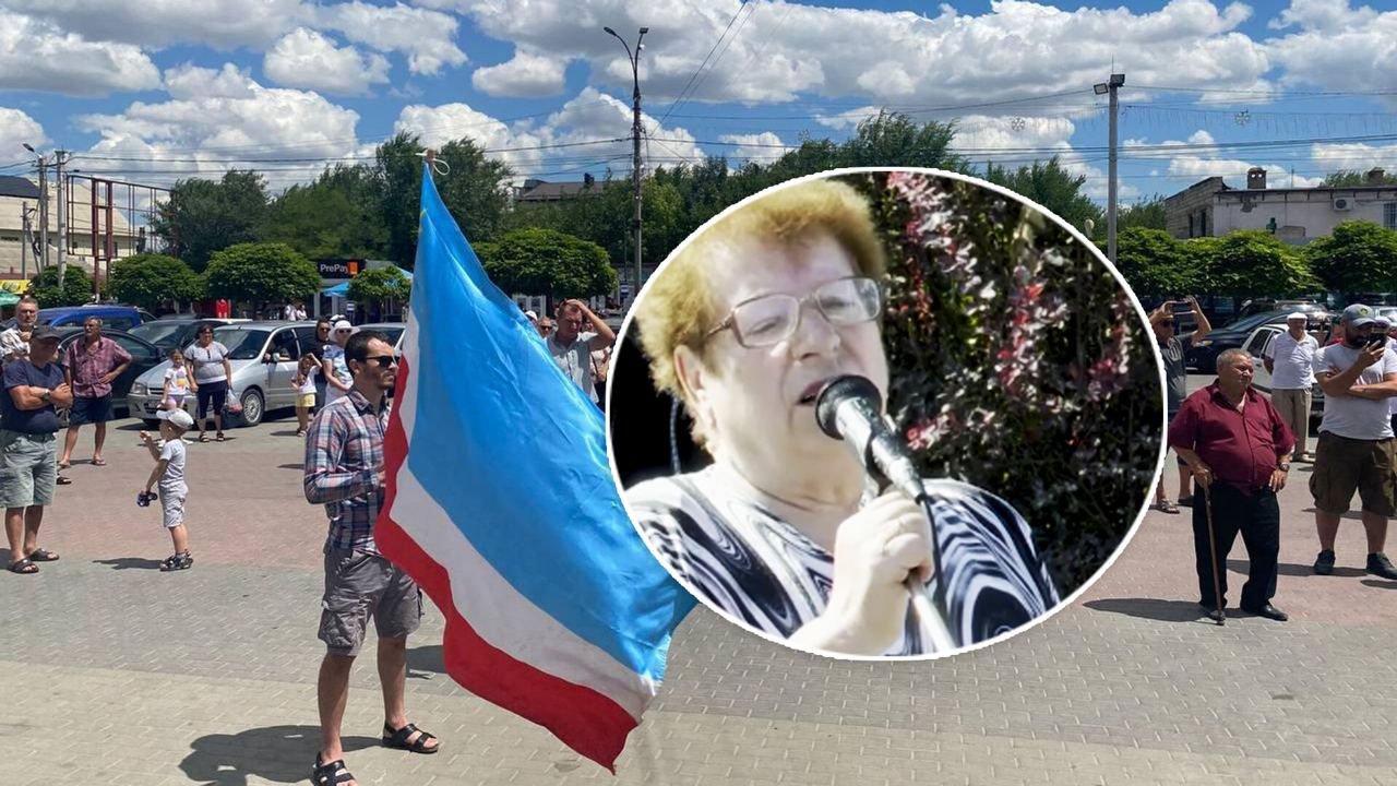 Пенсионерка на митинге в Комрате: «нас не считают за людей».