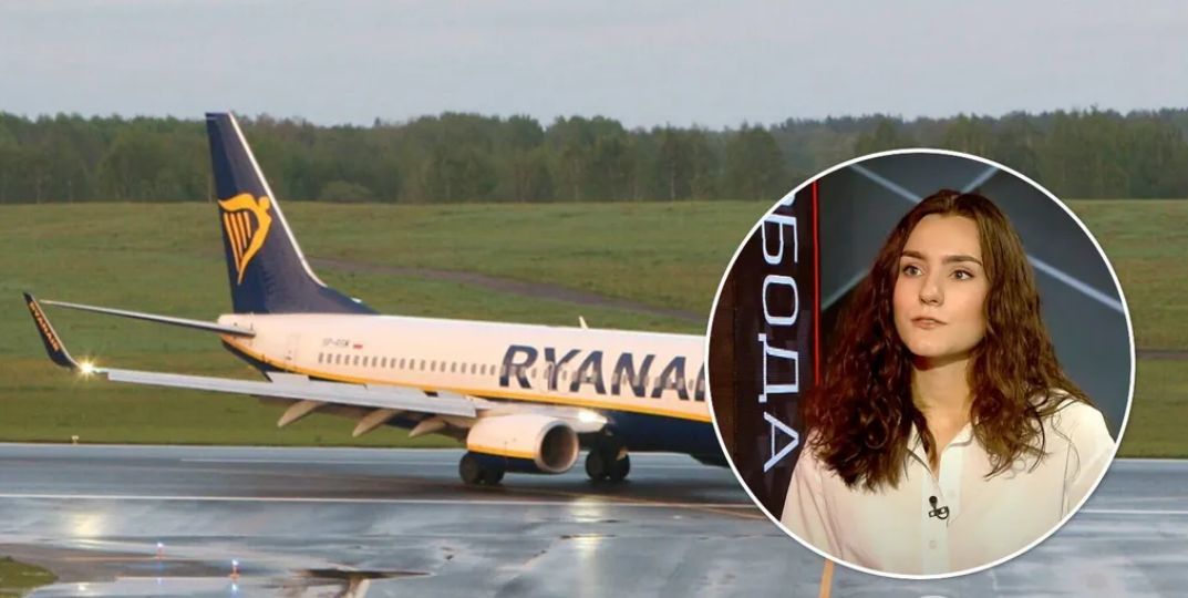 Сапега заявила о непричастности КГБ к посадке самолета Ryanair в Минске.