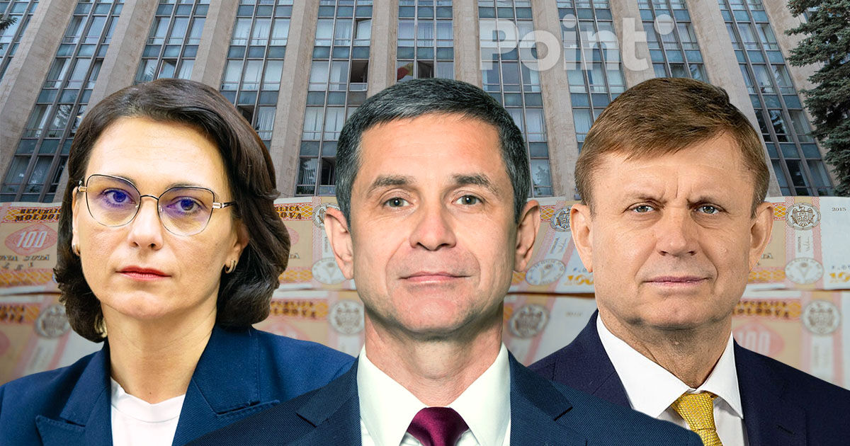 Nosatîi, Chiveri și Misail-Nichitin, miniștrii cu cele mai mari venituri.