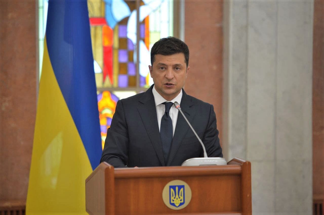 Президент Украины Владимир Зеленский. Фото: Point.md.