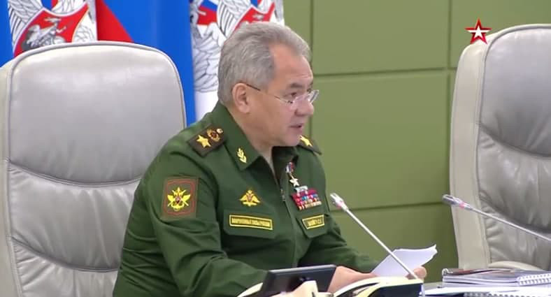 Министр обороны России Сергей Шойгу.
