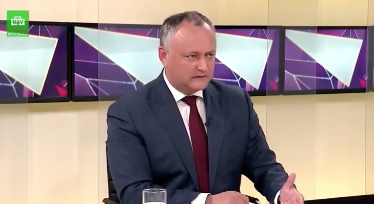 Президент Республики Молдова Игорь Додон.