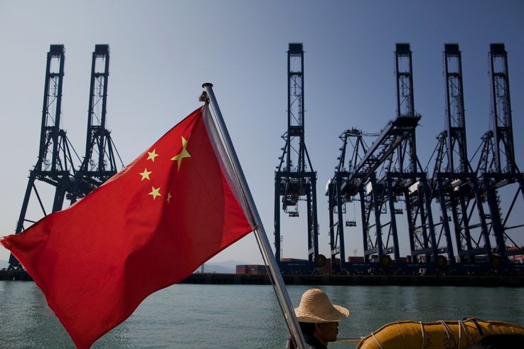 China înregistrează cel mai slab ritm de creştere economică de până acum