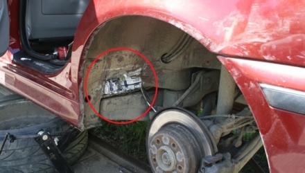 Un moldovean de 27 de ani a trecut peste frontiera moldo-română peste 100 de pachete de țigări de contrabandă.