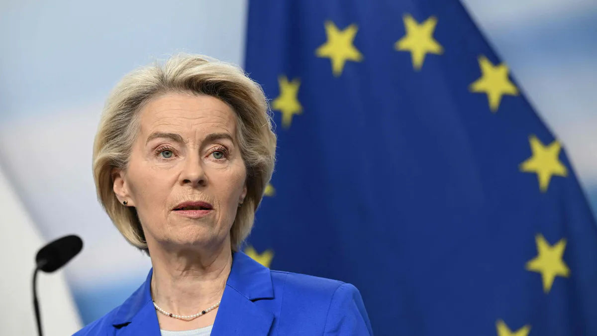Von der Leyen: Europa va răspunde la amenințarea dronelor.