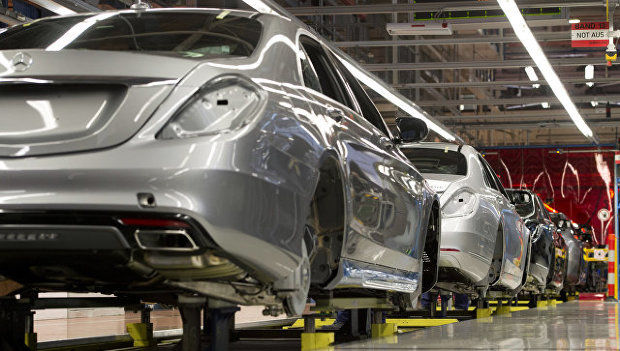 Concernul automobilistic german „Mercedes” ar putea începe producerea automobilelor sale într-o suburbie a Moscovei.  Foto: AFP