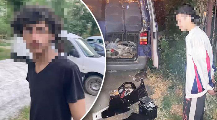 В столице задержаны молодые люди: один обчистил авто, второй напал на девушку.