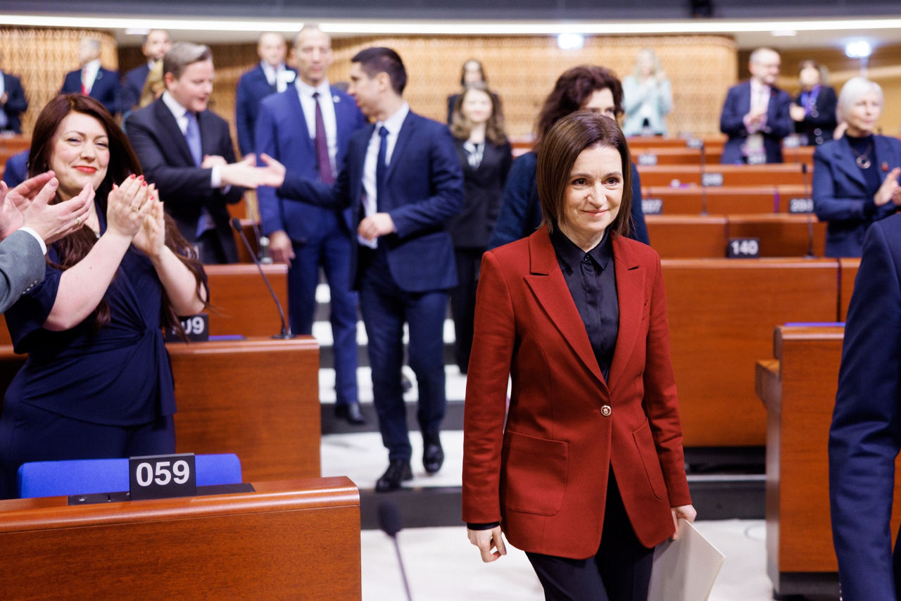 Sandu, despre unire: Ar fi o soluție pentru a nu permite ca R. Moldova să fie ocupată, din nou, de Rusia.