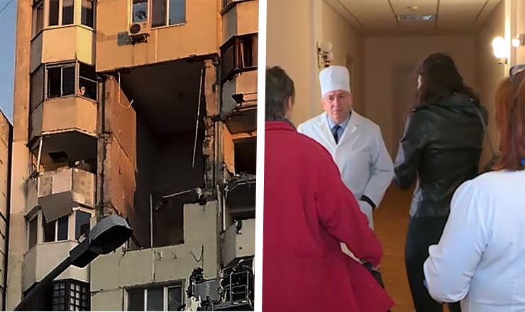 Жильцов многоэтажки разместили в бывшей больнице ЖДМ.