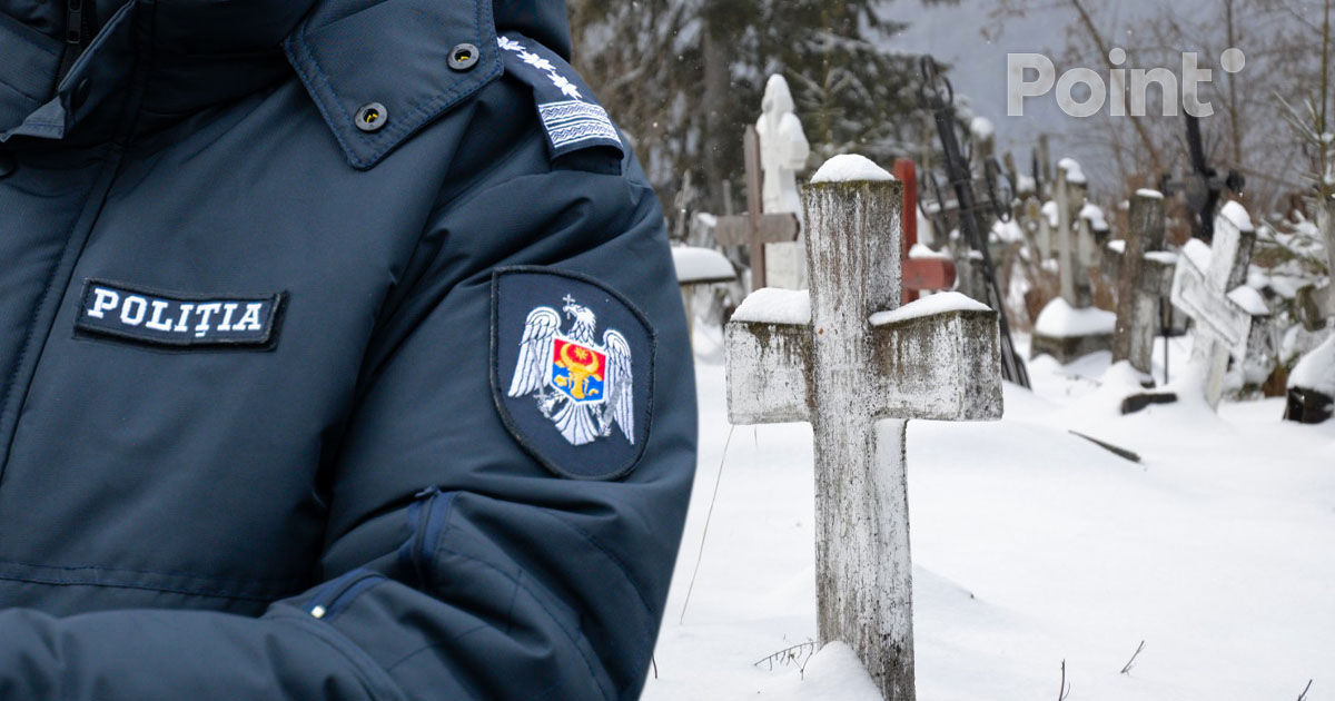 Paznicul unui cimitir din Orhei, implicat într-un conflict la locul de muncă.