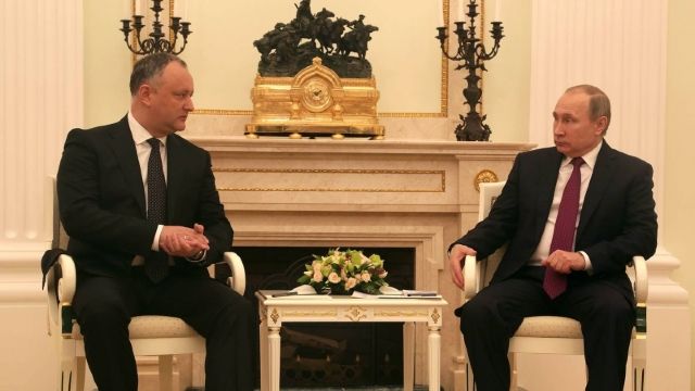 Ieri, 17 ianuarie, a avut loc vizita istorică a președintelui Republicii Moldova, Igor Dodon, la Moscova. Foto: presedinte.md