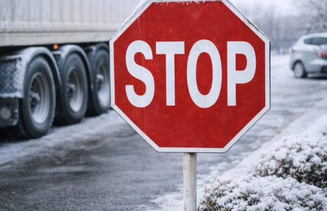Traficul pe autostrada Odessa-Reni, restricționat din cauza condițiilor meteorologice.