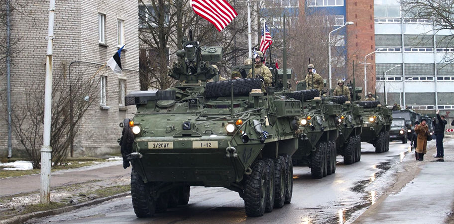Американские военные запланировали марш по Европе