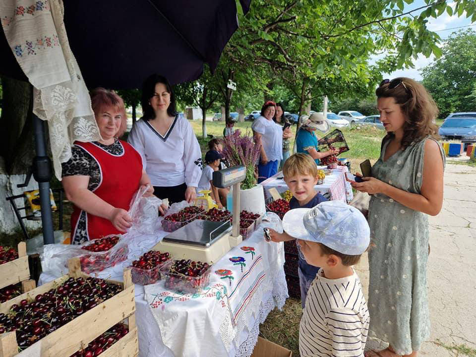 Фестиваль черешни прошел в Трушенах: на продажу выставили центнеры ягод.