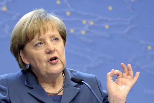 Cancelarul german Angela Merkel.