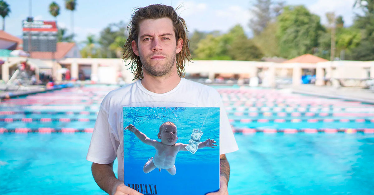 Американец с обложки альбома группы Nirvana подал повторный иск на группу.
