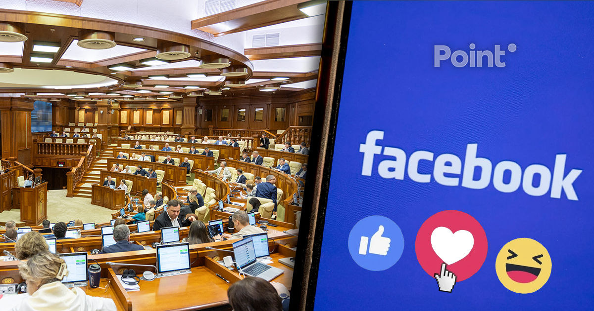 Усатый, Костюк и Додон являются лидерами по подписчикам в Facebook.
