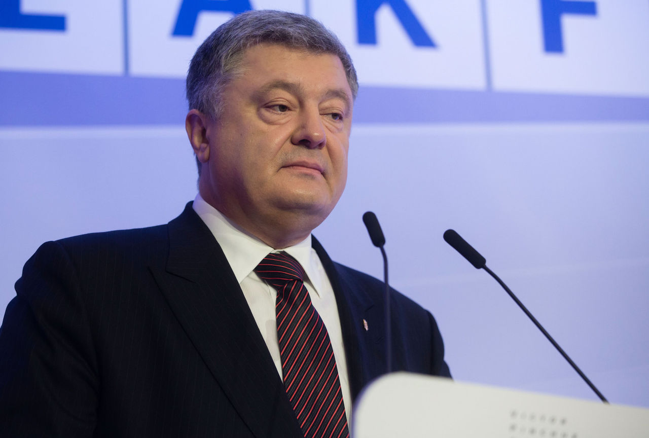 Президент Украины Петр Порошенко.