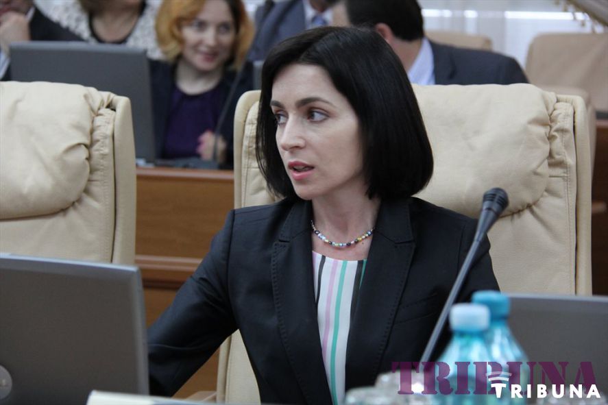 Председатель Партии  «Действие и солидарность» Майя Санду.