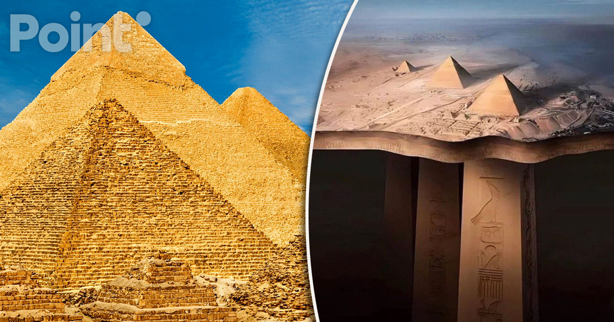 Arheologii au descoperit structuri subterane misterioase sub piramidele din Giza.