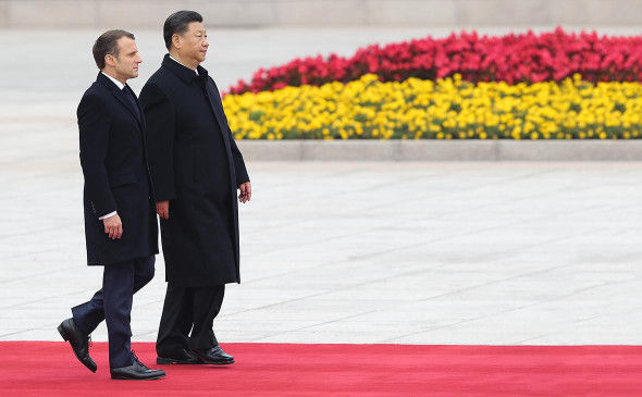 Си Цзиньпин и Эмманюэль Макрон приняли участие в G20.