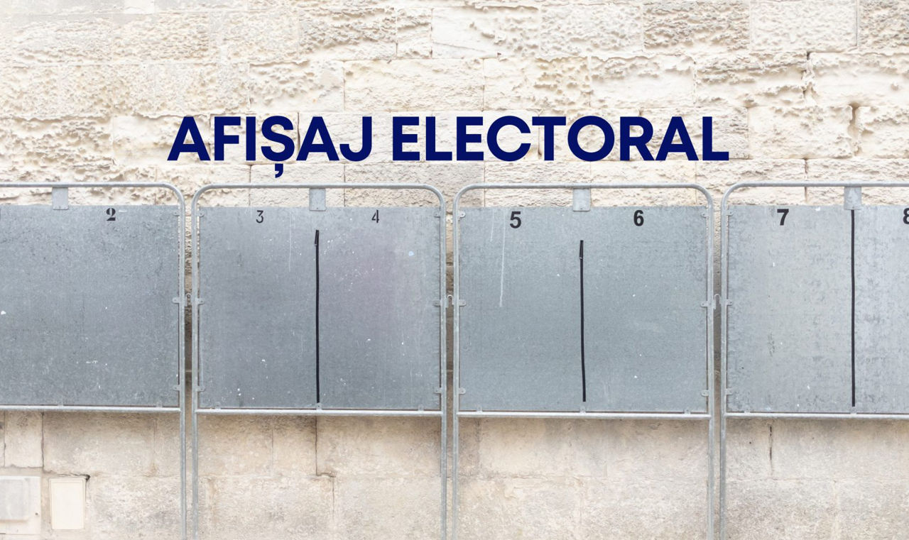 Autoritățile publice vor stabili locuri speciale pentru afișajul electoral și întâlniri cu cetățenii.