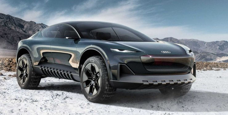 Audi Activesphere сочетает в себе черты кроссовера и купе.