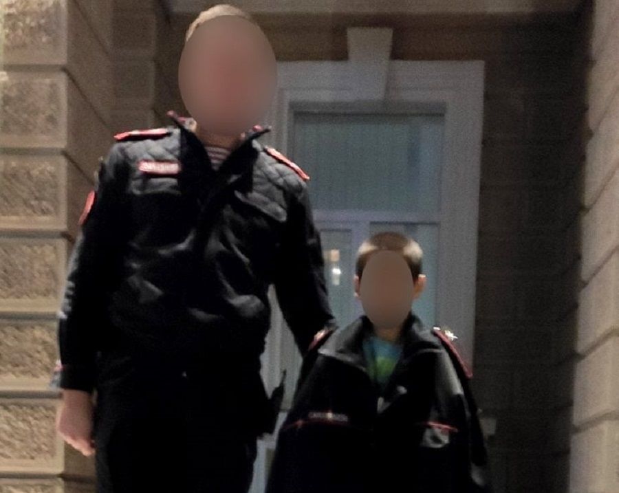 В столице ночью заблудился 12-летний мальчик, ему помог карабинер.