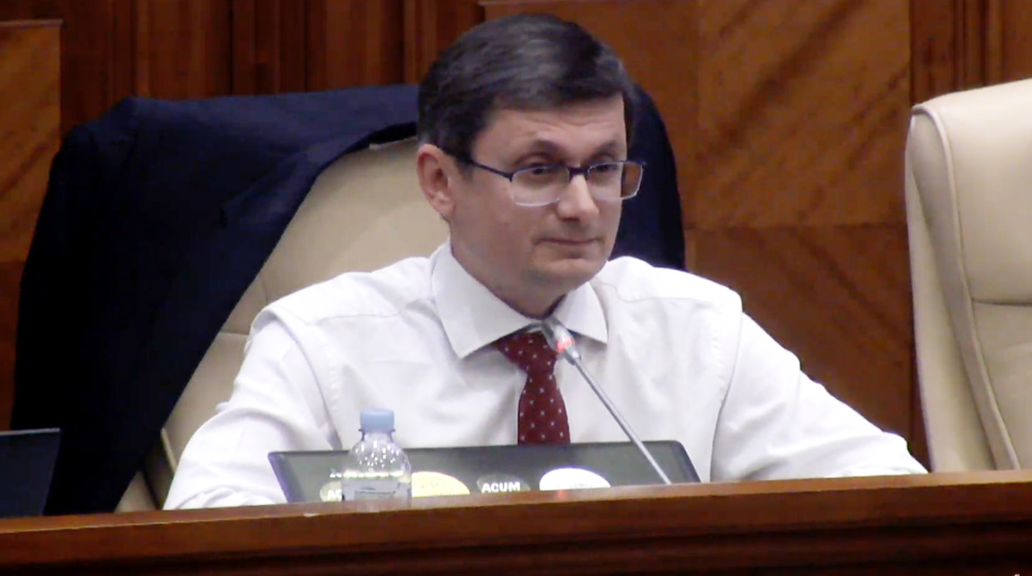 Председатель парламента Игорь Гросу.