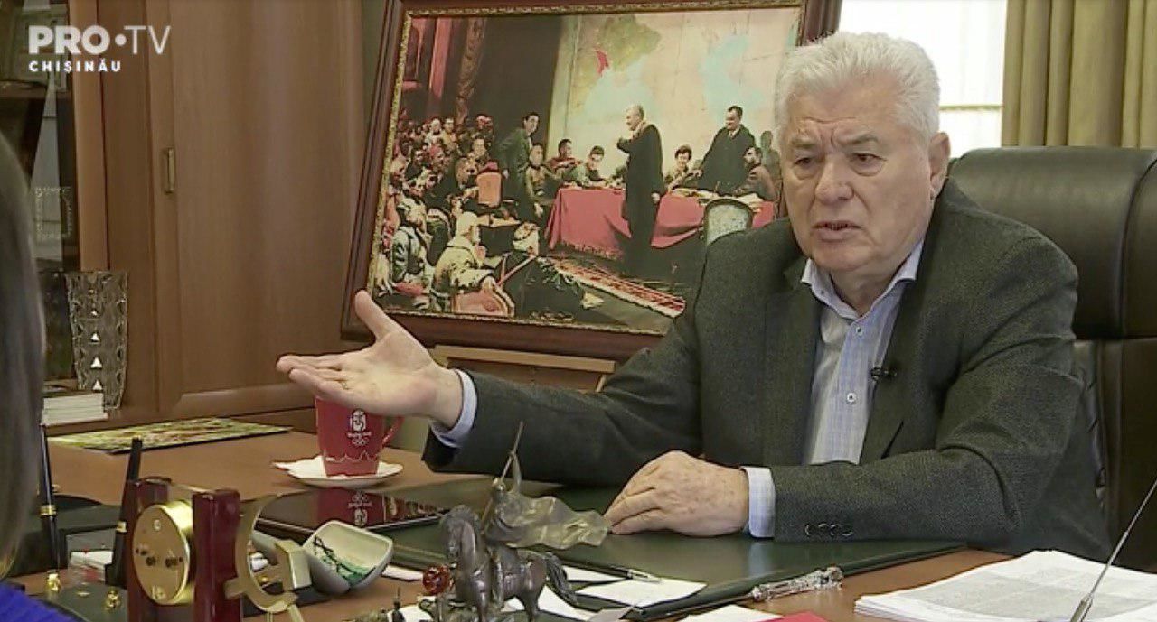 Председатель ПКРМ Владимир Воронин. 