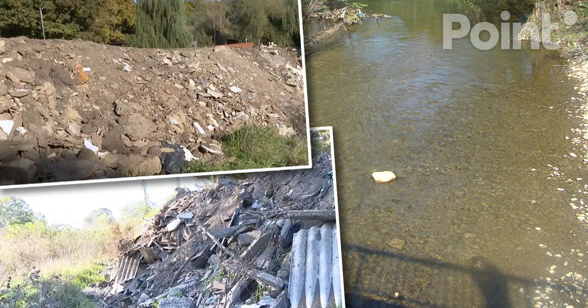 Ecologiștii trag un semnal de alarmă: Un râu din Criuleni a devenit o groapă de gunoi.