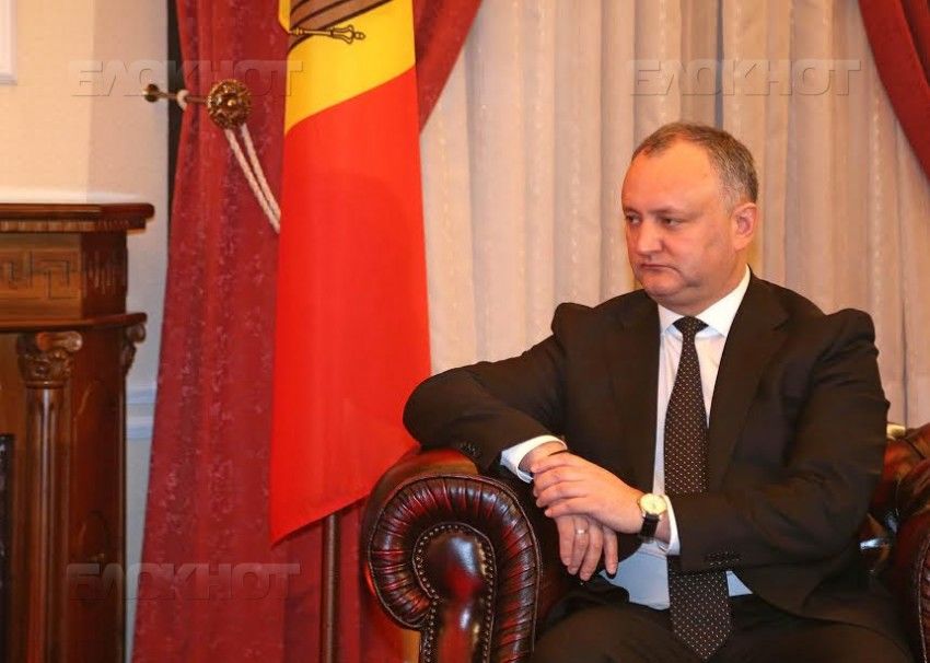 Завтра Игорь Додон встретится с руководителем Приднестровья.