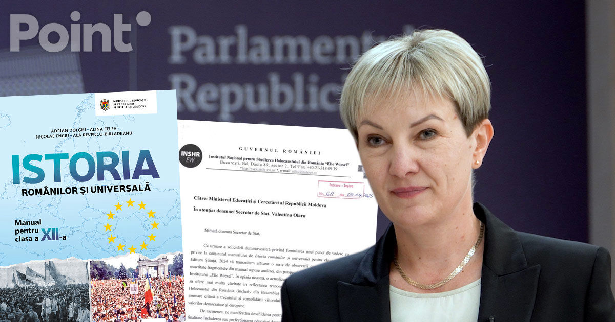 Răileanu: Ministerul Educației ascunde criticile privind falsificarea istoriei Holocaustului.