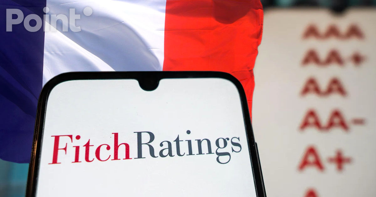 Fitch понижает рейтинги Франции на фоне политического кризиса.