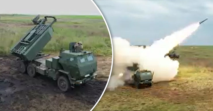 Румынская армия впервые испытала ракетную установку HIMARS на побережье Чёрного моря. Коллаж: Point.md
