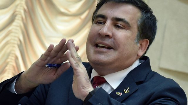Губернатор Одесской области Михаил Саакашвили.