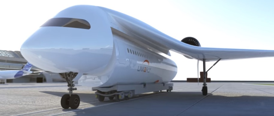 Как показано на кадрах, "Link &amp; Fly" при посадке убирает крылья и может продолжать дальнейший путь как обычный поезд.