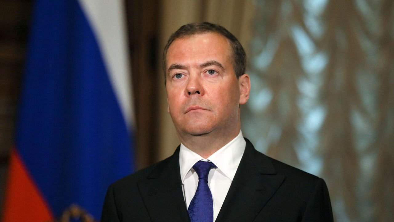 Замглавы Совбеза РФ Дмитрий Медведев. Фото: ria.ru.